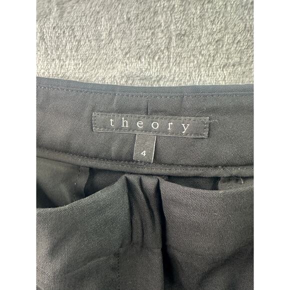 Theory Filippa Rialto Black Tailored Pants – Size 4 - Picture 5 of 5